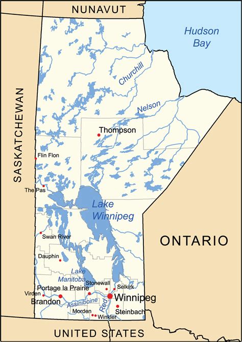 Manitoba - Wikipedia, la enciclopedia libre en 2021 | Grandes lagos, Bahia de hudson, Ontario