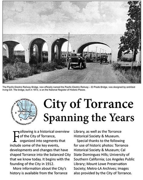 Torrance History: Spanning the Years | City of Torrance