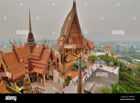 Wat Tham Sua, the tiger cave temple. Kanchanaburi. Thailand Stock Photo ...