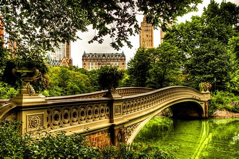 Bow Bridge, Central Park, NYC jigsaw puzzle in Bridges puzzles on ...