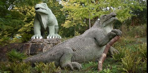 Crystal Palace dinosaurs: how we rediscovered five missing sculptures ...