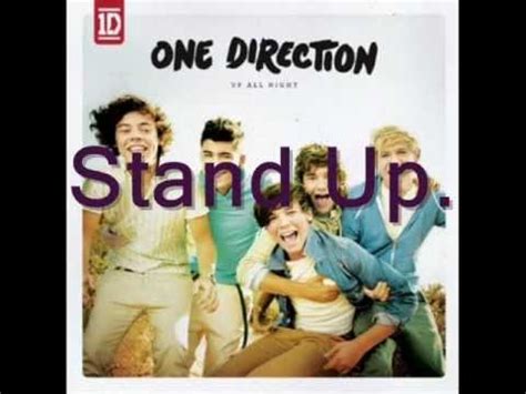 One Direction - Stand Up. LYRICS (FULL VERSION) - YouTube