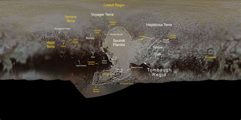 A Bunch of New Names for Pluto's Surface Features Were Just Approved - Universe Today