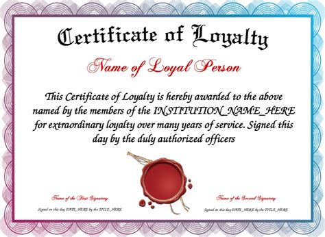 Loyalty Award Certificate - 9+ Examples, Format, Pdf