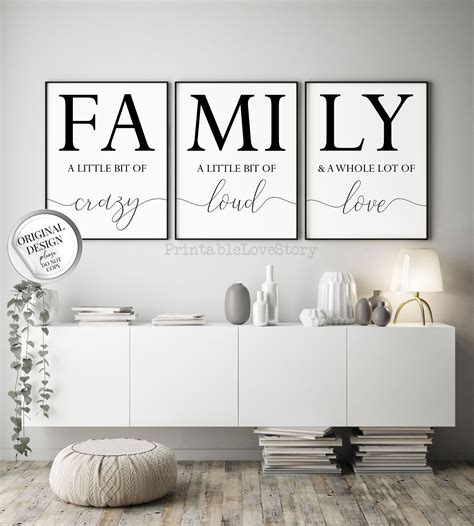 Family Free Printable Wall Art Quotes
