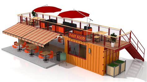 New Shipping Container Fast Food Restaurant Mobile Re - vrogue.co