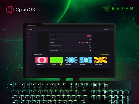 Opera GX ships with Razer Chroma RGB Lighting Effects