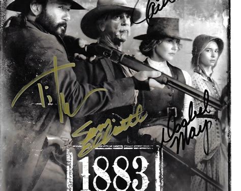 Tv Star Studded Series 1883 Cast Autographed 8x10 Very Nice Promo Pic ...