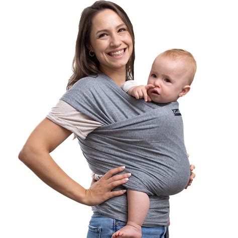 Buy CuddleBugBaby Wrap - Hands-Free Baby Carrier Wrap - Soft & Stretchy ...