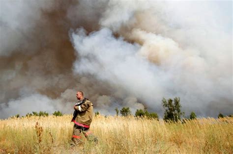 Forest Fire in Russia | Amusing Planet