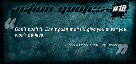 Rambo First Blood Quotes. QuotesGram