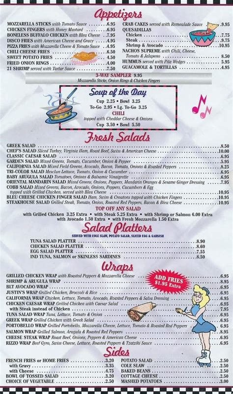 Menu of Colonial Diner in Lyndhurst, NJ 07071