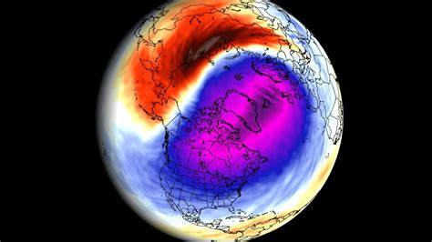 An early disruption event is starting for the Polar Vortex | Omega