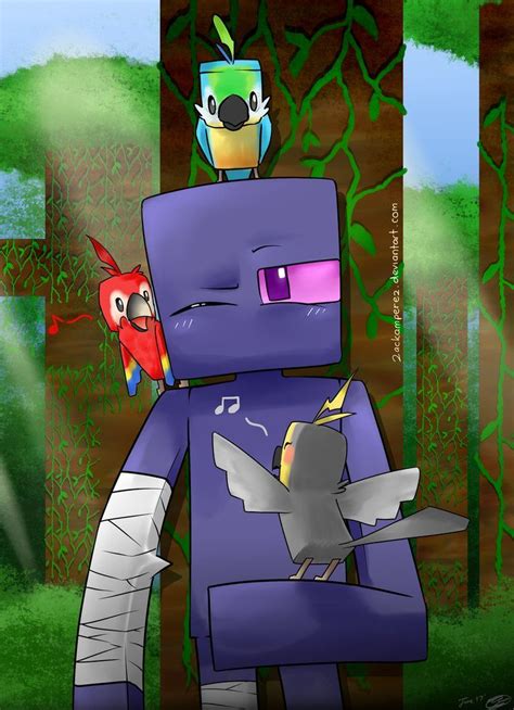 Cute. Minecraft. Enderman. | Minecraft wallpaper, Minecraft pictures, Minecraft art