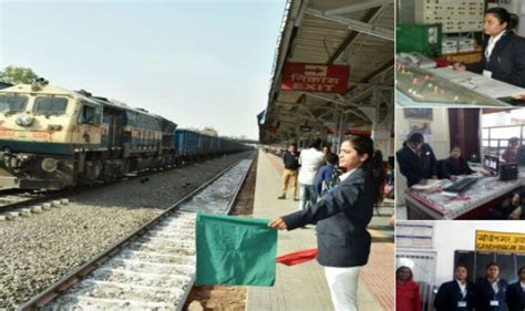 Gandhinagar Railway Station in Rajasthan is Country's Second One to be Operated by All-women ...