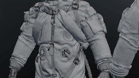 NASA ACES Space Suit - 3D Model by Albin