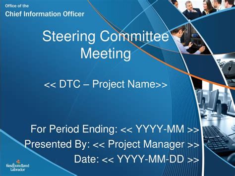 PPT - Steering Committee Meeting PowerPoint Presentation, free download - ID:3338223