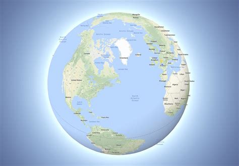 Google Maps now zooms out to a globe instead of a flat Earth