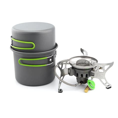 BRS T15A Outdoor Camping Cookware Hiking Picnic Non sticky Cooking Pot ...