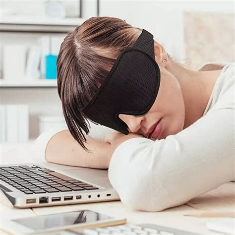 3D Blackout Sleep Eye Mask | at Mighty Ape NZ