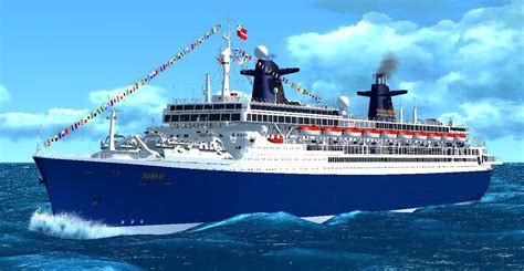 SS Norway as a virtual model | CaptainsVoyage.com | Captain Jan-Olav Storli