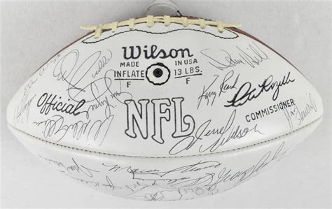 Lot Detail - Kansas City Chiefs 1969 Super Bowl IV Team Signed Football