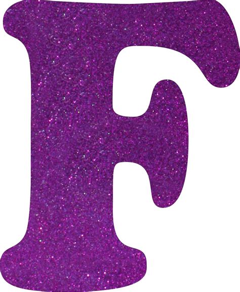 Glitter Foam Letter F | Walmart.ca | Foam letters, Lettering alphabet ...