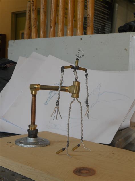 GiddyGraphite: wire armature for upcoming sculpture