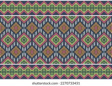 Seamless Indian Ethnic Patterns Traditional Pattern Stock Vector ...