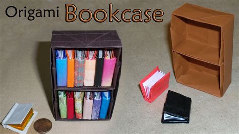 Origami Bookcase - YouTube