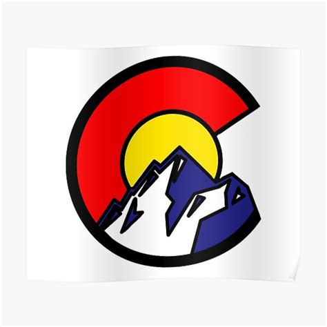 "Colorado Flag C" Poster for Sale by zsonn | Redbubble