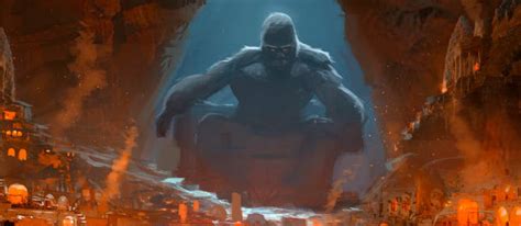 'Kong: Skull Island' Concept Art Features An Ape Who Was Almost More Of A Literal King