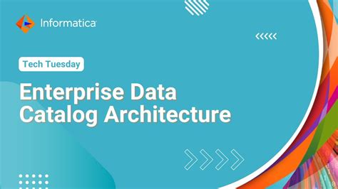 Enterprise Data Catalog Architecture - YouTube