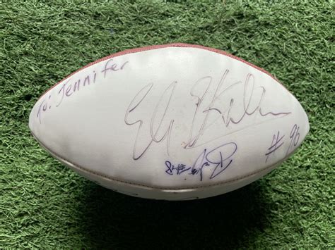 Multi Signed Dallas Cowboys Signed Football NFL Logo WILSON JSA COA ...