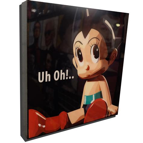 Astro Boy Poster Plaque "Uh Oh!.." - Infamous Inspiration