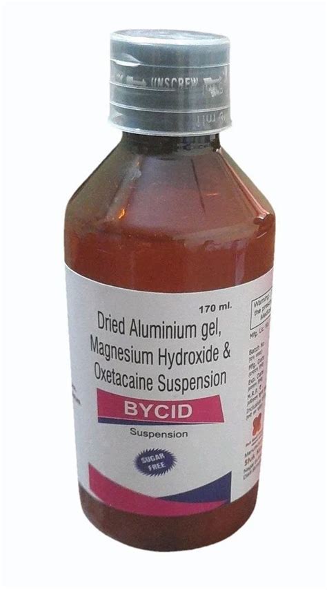 Dried Aluminium Gel Magnesium Hydroxide Oxetacaine Suspension at best price in Patna