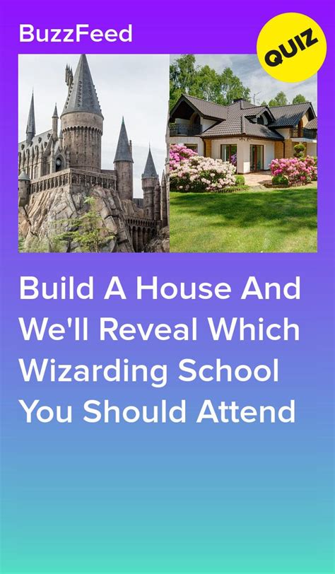 Design A House And We'll Reveal Which Wizarding School You Should ...