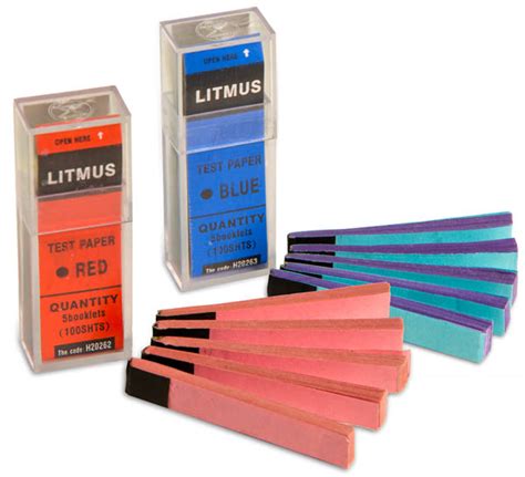 Litmus Paper - 100 Each of Red and Blue Strips | American Scientific