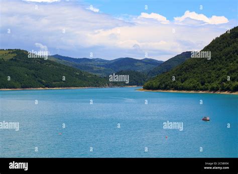 Zlatar Lake near Kokin Brod in Serbia Stock Photo - Alamy