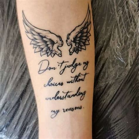 Angel Quote Tattoos / angel wings tattoo men phoenix and dragon tattoo ...