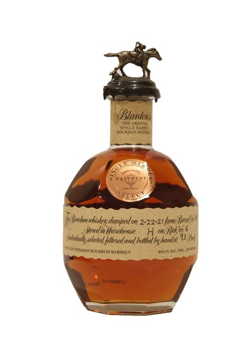 Blanton's Single Barrel Bourbon Bottled For Old Oaks Cigar & Liquor ...