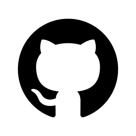 GitHub Logo, Git Hub Icon On White Background 16833872 Vector Art at ...