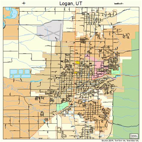 Logan Utah Street Map 4945860