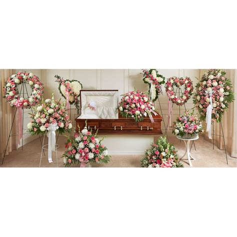 Funeral Flower By Pink & White Color D'elegance Florist: Florist ...