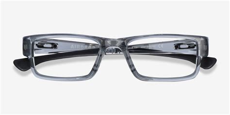 Oakley Airdrop - Rectangle Gray Shadow Frame Eyeglasses | Eyebuydirect