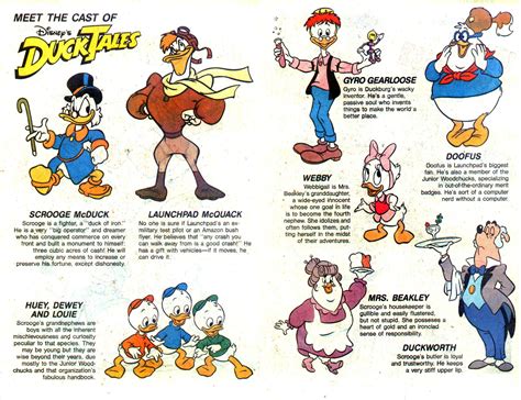 DuckTales - Meet the Cast Early 200s, Scrooge Mcduck, Comic Covers ...