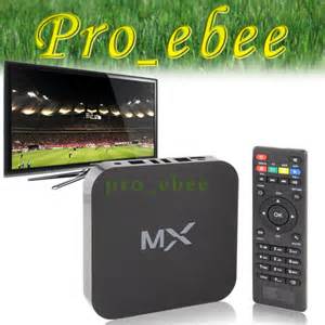 1080P MX2 XBMC Quad Core Android Smart TV BOX 2G ROM Media Player Free ...