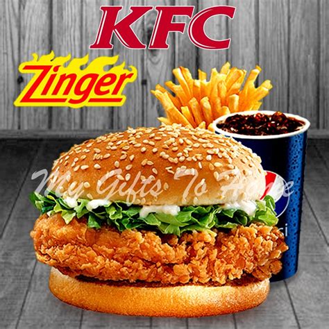 Zinger Combo Deal - Gifts to Pakistan