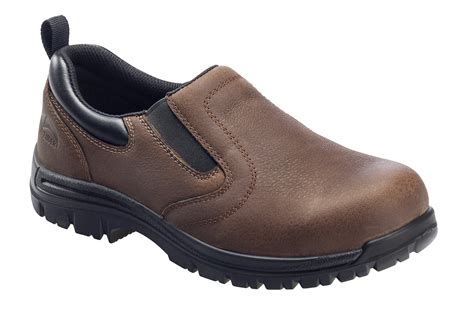 Avenger Safety Footwear Men's A7108 Brown Waterproof Composite Toe Slip ...