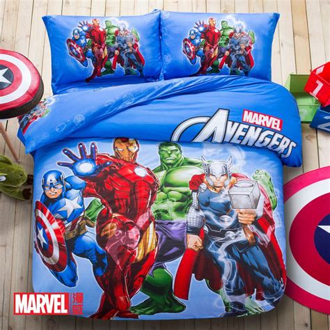 Marvel Avengers Queen size Bedding Set For Teens Comforter Set